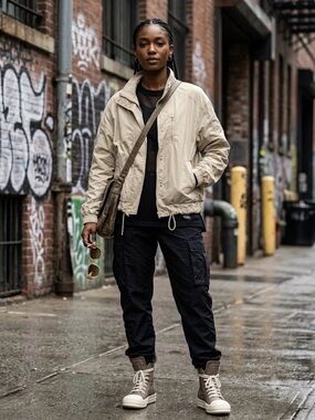 NWT Limitless by The Limited Stone Soho Lightweight Jacket - Size S
